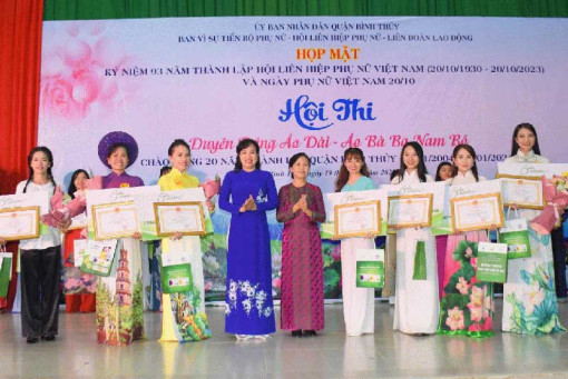 Nhiều hoạt động chào mừng 93 năm Ngày thành lập Hội LHPNVN
và 13 năm Ngày Phụ nữ Việt Nam