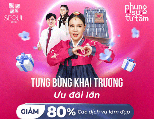 Seoul Center Ngã Bảy “Chơi lớn” tung ưu đãi khủng đến 80% mừng khai trương