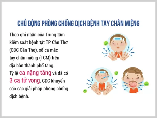 [Infographics] Chủ động phòng chống dịch bệnh tay chân miệng