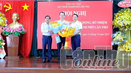 Ông Phan Tiến Lân giữ chức Cục trưởng Cục Thuế TP Cần Thơ