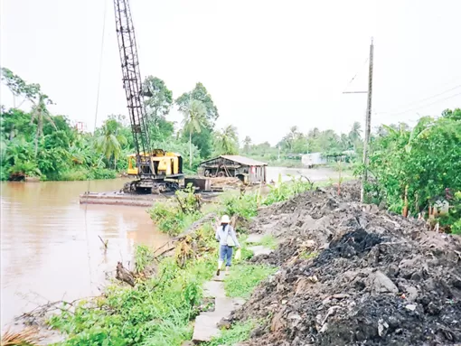 Vĩnh Long tập trung ứng phó với triều cường những tháng cuối năm