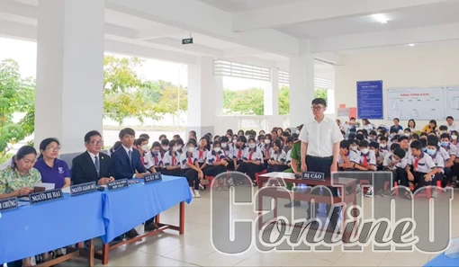 Truyền thông về pháp luật bằng hình thức phiên tòa giả định