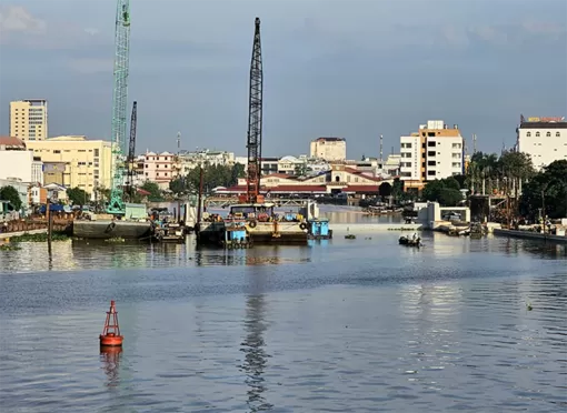Công trình âu thuyền Cái Khế góp phần chống ngập khu vực trung tâm Cần Thơ