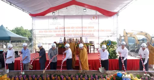 Triển khai xây dựng công trình Bảo tồn, tôn tạo và phát huy giá trị Di tích Lịch sử Lộ Vòng Cung, hạng mục Khu tưởng niệm (Khu A)