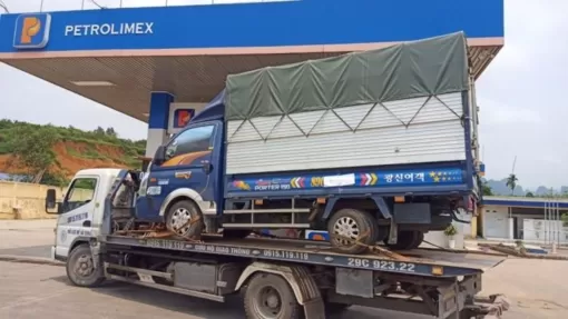 Cứu hộ ô tô cao tốc Hà Nội - Hải Phòng QL5B lưu động 24/24