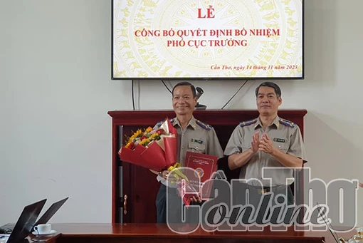 Ông Trần Bình làm Phó cục trưởng Cục Thi hành án dân sự TP Cần Thơ