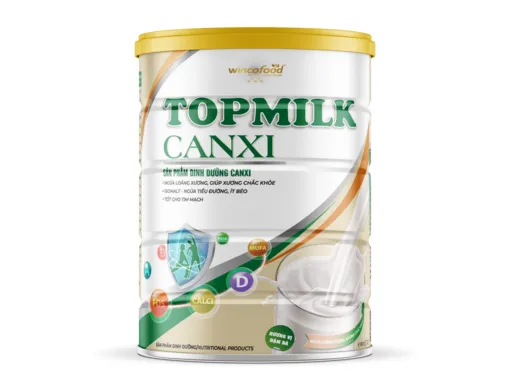 Topmilk canxi – dinh dưỡng lành mạnh cho cơ thể