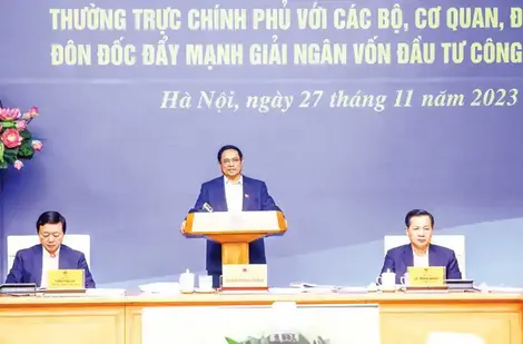 Quyết tâm giải ngân ít nhất 95% kế hoạch được giao