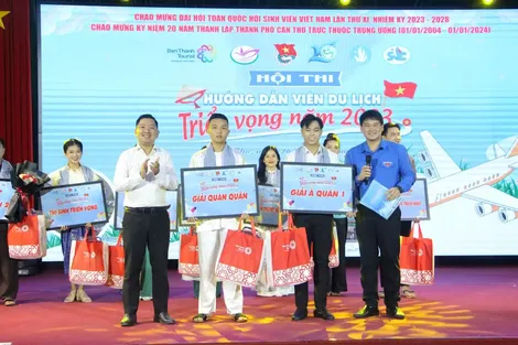Vòng chung kết xếp hạng Hội thi “Hướng dẫn viên du lịch triển vọng”