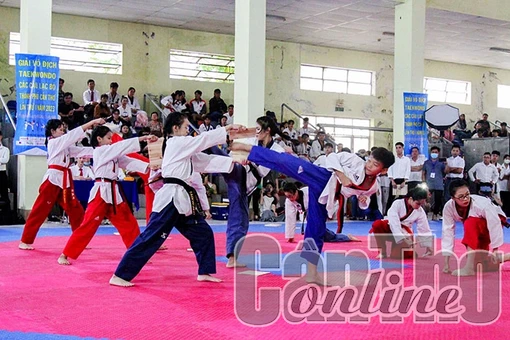 Lực đẩy cho phong trào Taekwondo Cần Thơ