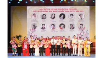 12 thí sinh tranh tài Chung kết Cuộc thi cải lương 'Mộc Quán - Nguyễn Trọng Quyền'
