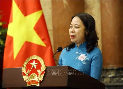 Phó Chủ tịch nước Võ Thị Ánh Xuân gặp mặt đoàn đại biểu Hội Bảo vệ quyền trẻ em Việt Nam