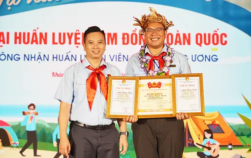 Hội đồng Đội TP Cần Thơ có 5 Huấn luyện viên cấp II Trung ương