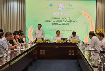 Diễn ra Festival Quốc tế ngành lúa gạo Việt Nam - Hậu Giang năm 2023