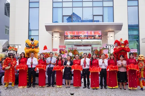 Agribank Chi nhánh quận Thốt Nốt khánh thành trụ sở mới