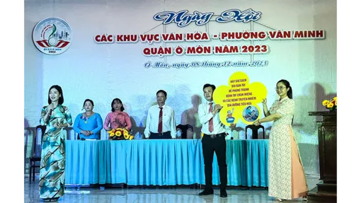 Quận Ô Môn tổ chức Ngày hội các khu vực văn hóa - phường văn minh đô thị