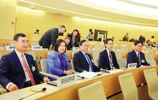 Dấu ấn tích cực và trách nhiệm của Việt Nam tại Hội đồng Nhân quyền