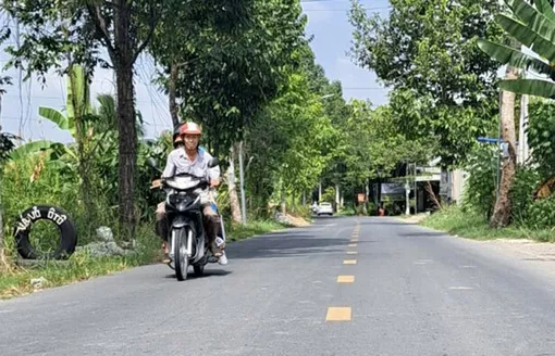 Tuyến đường Nguyễn Thị Trâm và Huỳnh Thị Nở đã được nâng cấp