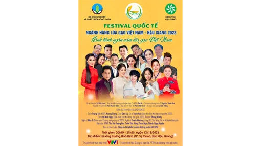 NSƯT Hương Giang, Ca sĩ Trọng Tấn, Ca sĩ Cẩm Ly cùng dàn Sao Việt biểu diễn tại Festival Quốc tế Lúa gạo 2023