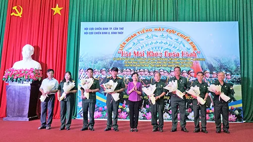 Liên hoan Tiếng hát cựu chiến binh quận Bình Thủy năm 2023