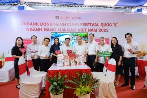 Agribank đồng hành cùng Festival Quốc tế ngành hàng lúa gạo Việt Nam - Hậu Giang 2023