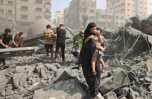Anh, Ðức kêu gọi “ngừng bắn bền vững” ở Dải Gaza