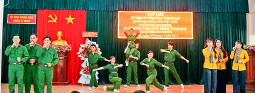 Họp mặt kỷ niệm 79 năm Ngày thành lập Quân đội Nhân dân Việt Nam