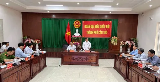 Ðoàn Ðại biểu Quốc hội TP Cần Thơ giám sát công tác bảo vệ môi trường