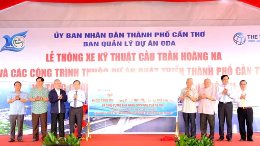 Thông xe kỹ thuật cầu Trần Hoàng Na