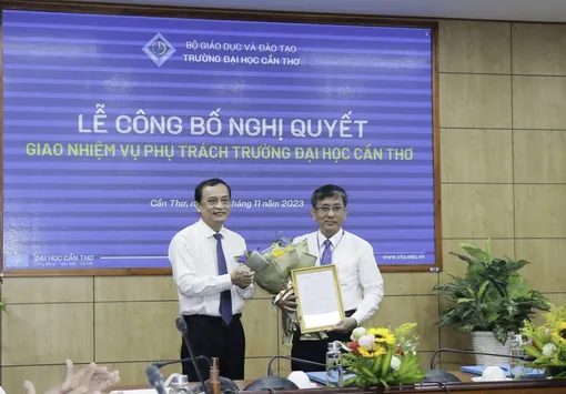PGS.TS Trần Trung Tính làm Hiệu trưởng Trường Đại học Cần Thơ