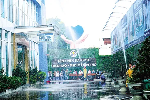 Bệnh viện Ða khoa Hòa Hảo - Medic Cần Thơ thực tập phương án chữa cháy