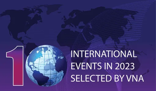 Top 10 int’l events in 2023 selected by VNA