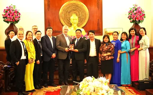 Lãnh đạo thành phố tiếp các nhà đầu tư Cộng hòa Liên bang Ðức