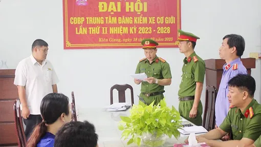 Kiên Giang: Bắt Giám đốc Trung tâm đăng kiểm 6801S