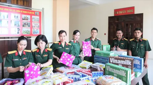 Tỷ lệ cán bộ nữ đang công tác trong Quân đội đạt 3,17%