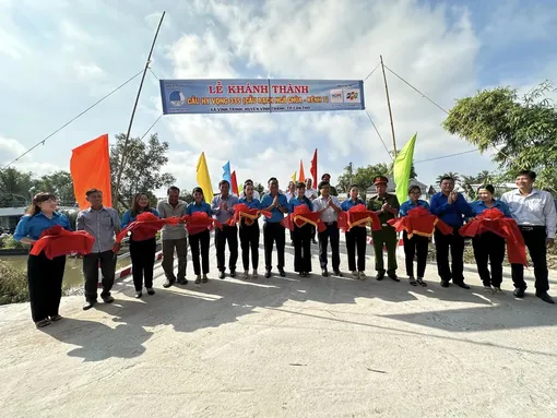 Tuổi trẻ Cần Thơ thực hiện nhiều công trình xây dựng hạ tầng giao thông