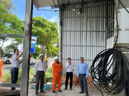 Giải quyết dứt điểm một số tồn tại nằm trong hành lang an toàn lưới điện