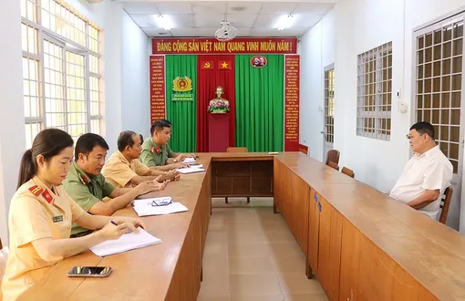 Công an tỉnh An Giang thông tin vụ một người tự xưng cán bộ Tòa án khi bị kiểm tra nồng độ cồn