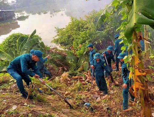 Khoảng 200 cán bộ, chiến sĩ tham gia Tết Quân Dân quận Ô Môn năm 2024