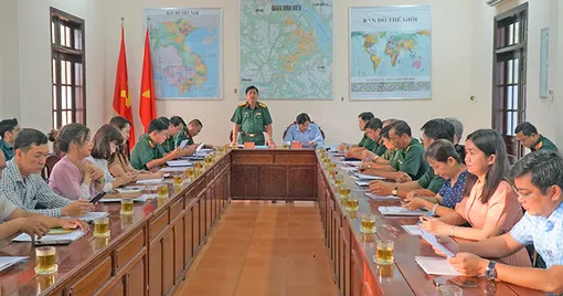 Kiểm tra công tác tuyển chọn và gọi công dân nhập ngũ năm 2024 ở quận Ninh Kiều