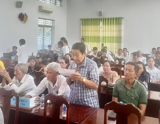 Quan tâm giải quyết thỏa đáng kiến nghị của người dân