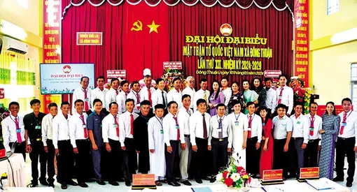 Quyết tâm tổ chức thành công đại hội MTTQ các cấp