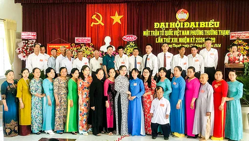 Đại hội đại biểu MTTQVN phường Thường Thạnh nhiệm kỳ 2024-2029