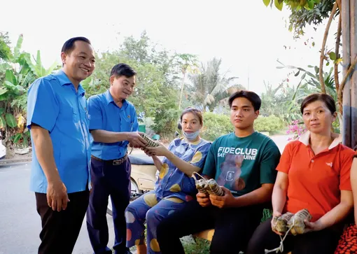 Nhiều hoạt động chăm lo Tết cho đoàn viên, người lao động, hộ có hoàn cảnh khó khăn