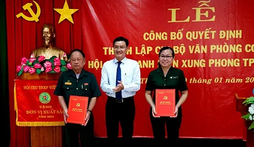 Thành lập Chi bộ Văn phòng Cơ quan Hội Cựu Thanh niên xung phong TP Cần Thơ