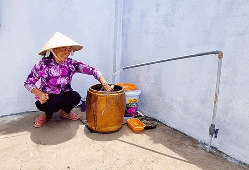 Áp dụng mức giá mới cho nước sạch sinh hoạt được Trung tâm nước cung cấp