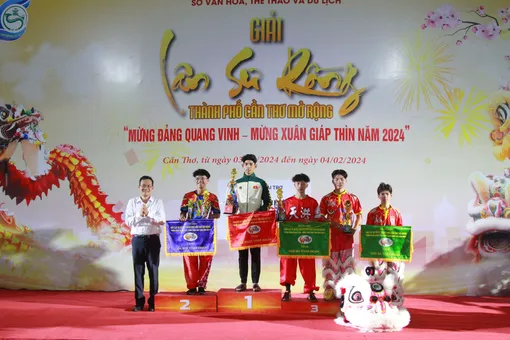 Bế mạc Giải Lân Sư Rồng TP Cần Thơ mở rộng 2024