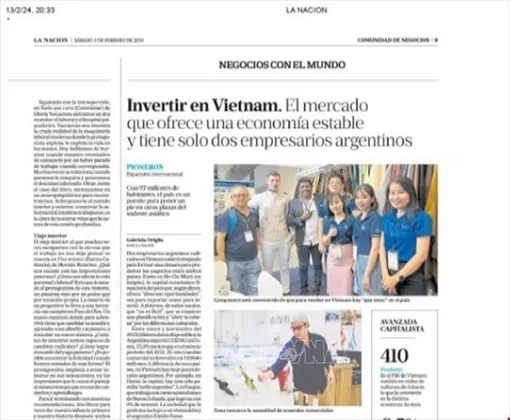 Argentinian businesses hail investment environment in Vietnam