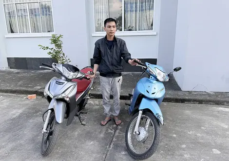 An Giang: Tạm giữ đối tượng trộm 2 xe máy của đồng nghiệp