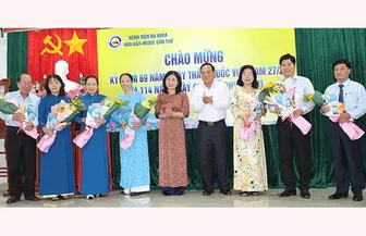 Bệnh viện Đa khoa Hòa Hảo - Medic Cần Thơ kỷ niệm Ngày Thầy thuốc Việt Nam